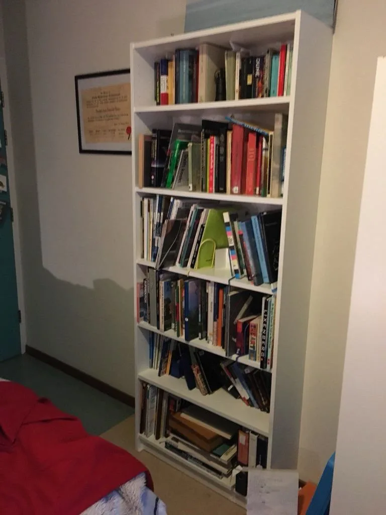 Bibliothèque blanche 5 étagères – photo 1 sur 1